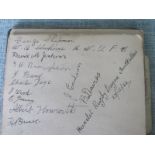 HUNSLET RUGBY LEAGUE AUTOGRAPHS 1926