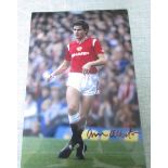 MANCHESTER UNITED SIGNED PHOTO ARTHUR ALBISTON