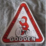 MOTORCYLING/SPEEDWAY - D.V. GODDEN ENGINEERING VINYL DECAL STICKER LARGE