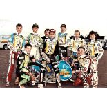 SPEEDWAY - COVENTRY 1993 TEAM GROUP ORIGINAL PHOTOGRAPH HANS NIELSEN