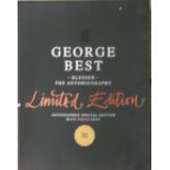 MANCHESTER UNITED - BOXED LIMITED EDITION GEORGE BEST AUTOBIOGRAPHY - HAN SIGNED