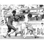 1982 WORLD CUP - CAMEROON V ITALY ORIGINAL PRESS PHOTOGRAPH