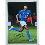 LEICESTER CITY - JAMES JUSTIN SIGNED PHOTO