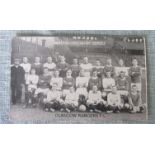 GLASGOW RANGERS HEALTH AND STRENGTH POST CARD 1911-12