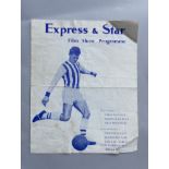 WEST BROMWICH ALBION MEMORABILIA