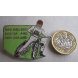 SPEEDWAY - IVAN MAUGER EXETER AND NEW ZEALAND BADGE