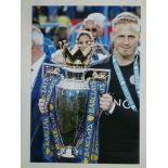 LEICESTER CITY - KASPER SCHMEICHEL SIGNED PHOTO