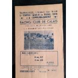 1949-50 RACING CLUB PARIS V US DROCOURT