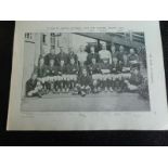 PLYMOUTH ARGYLE - 1905 ORIGINAL TEAM PRINT