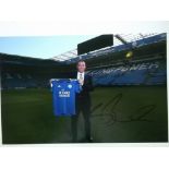 LEICESTER CITY - BRENDON RODGERS SIGNED PHOTO