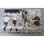 TOTTENHAM SIGNED PHOTO DAVE MACKAY - ICONIC PHOTO WITH BILLY BREMNER