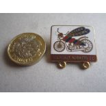 SPEEDWAY - ROCHDALE HORNETS S/C GILT BADGE