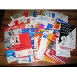 COLLECTION OF 1960'S FOOTBALL PROGRAMMES X 100+