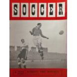 SOCCER MAGAZINE 1950 - CHELSEA, LIVERPOOL,CELTIC,SUNDERLAND ETC