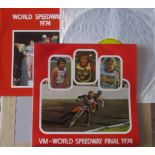 SPEEDWAY - 1974 WORLD SPEEDWAY FINAL LONG PLAYING RECORD WINNER ANDERS MICHANEK