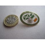 CELTIC SONS OF ERIN BIRMINGHAM S/C GILT BADGE