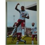 ASTON VILLA - EZRI KONSA SIGNED PHOTO