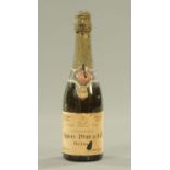 A 1928 half bottle vintage champagne, Appay Pere and Fils.