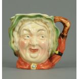 A Beswick character jug, "Sairey Gamp" impressed 371 and with black printed mark.