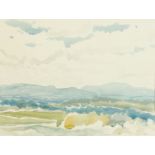 Tom Robb (British 20th century contemporary), "Cumberland Fells", signed and titled in pencil,