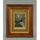 A framed photographic portrait, by Collier photographer to the Queen, New Street,