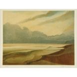 Michael Fairclough, etching, landscape, 75/75, 34 cm x 44 cm, framed, signed.