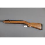 BSA Airsporter Cal 22 under lever air rifle. Serial No. GL37458.