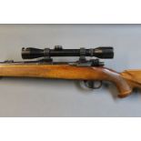 A Parker Hale Safari Super cal 243 bolt action rifle,