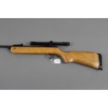 BSA Meteor Cal 22 break barrel air rifle. Serial No. TG42904.