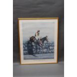 6 horse racing prints, to include Limited Editions by NW Brunyee and AJ Gorseman.