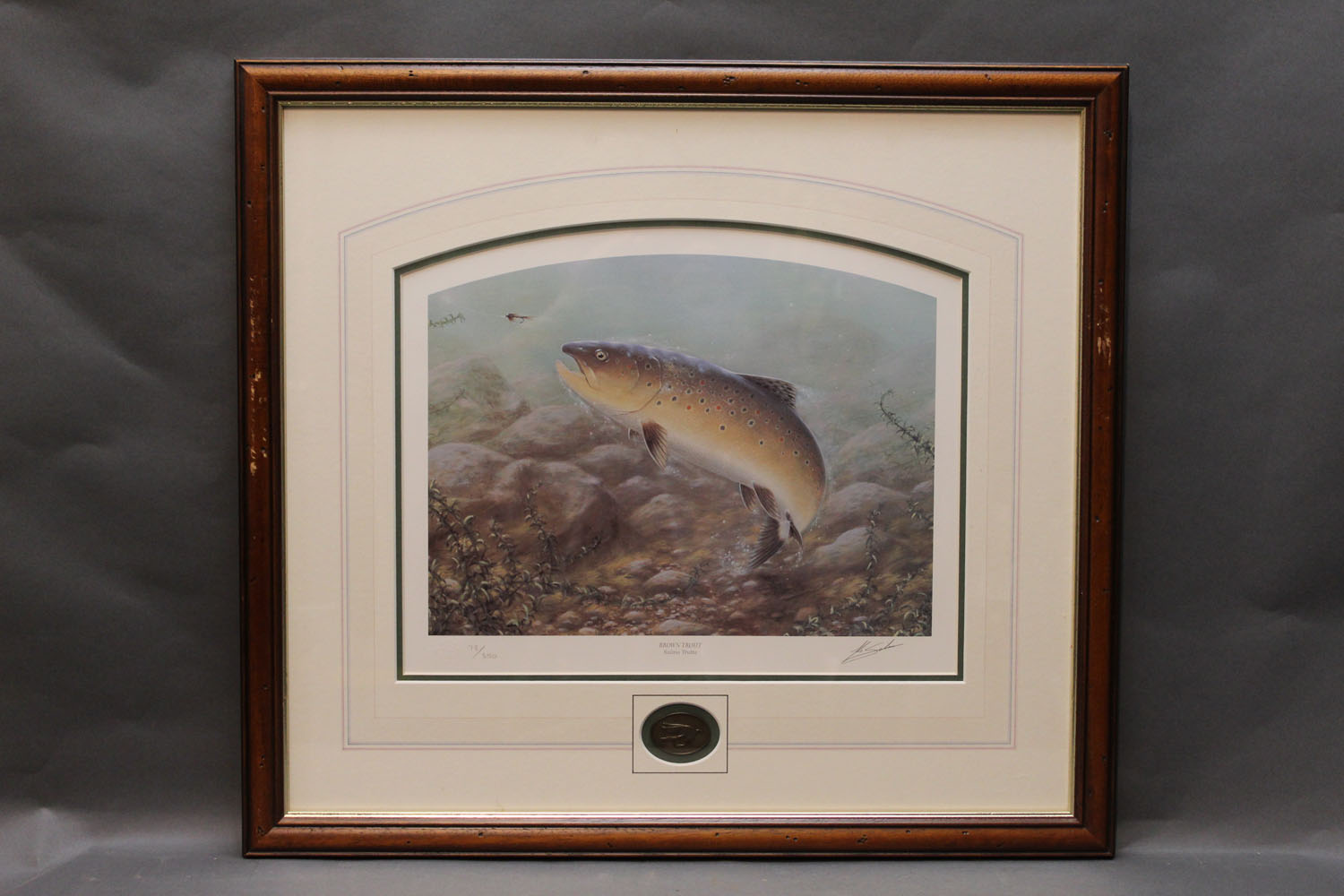 John Silver signed Limited Edition prints, "Rainbow Trout" with a Washington Green blind stamp, - Image 2 of 4