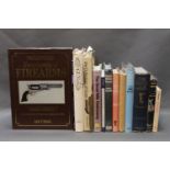 12 books on guns, to include The Illustrated Encyclopaedia of Firearms by Ian V Hogg.