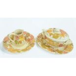 4 pieces of Autumn Leaf pattern crockery, to include tureen, ashette,