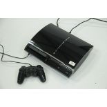 Playstation 3 with controller