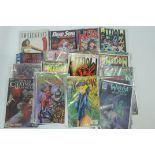 Millennium and other comics, Fangs of The Widow, Dead Sonia, Danger Girl, etc.