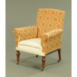 An early 19th century armchair,