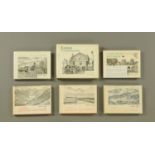 Wainwright Alfred six first editions, A Fourth Lakeland Sketchbook, A Second Lakeland Sketchbook,