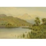 Edward Horace Thompson (1879-1949), "Summer, Grasmere", watercolour, signed and dated 1924.