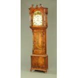 An early 19th century mahogany longcase clock by James Spittal of Whitehaven, eight day striking,