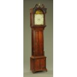 An early 19th century mahogany longcase clock, by Muncaster Whitehaven,