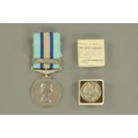 A Royal Observer Corps medal to IC Hobbs, and The Kings Badge.