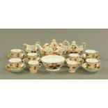 Nineteen pieces of late 18th/early 19th century Chamberlains Worcester tea and coffee ware, No.
