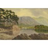 Edward Horace Thompson (1879-1949), watercolour, "Friars Crag, Derwentwater".