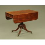 A 19th century mahogany Pembroke table,