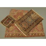 Four Persian rugs, various sizes. Largest 201 cm x 103 cm.