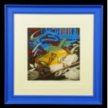 Simon Bull a limited edition signed print "Soprano", 46/90, well mounted and framed.