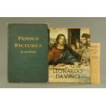 Two volumes Leonardo da Vinci "Leisure Arts 1964",