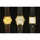 A vintage Seiko gentleman's day/date wristwatch,