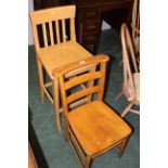 Ladderback chair & bar stool