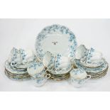 Early 20th century Queen's China part tea set,